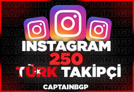 [KALİTELİ] İnstagram 250 Türk Takipçi