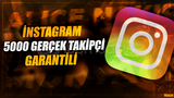 ⭐[KALİTELİ] INSTAGRAM 5000 GERÇEK TAKİPÇİ⭐