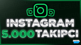 ⭐[KALİTELİ] INSTAGRAM 5.000 GERÇEK TAKİPÇİ⭐