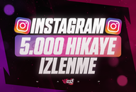⭐[KALİTE] Instagram 5000 Hikaye İzlenme