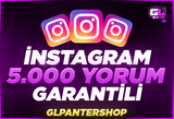 ⭐[Kaliteli] İnstagram 5.000 İstediğiniz Yorum ⭐