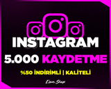 ⭐[KALİTELİ] INSTAGRAM 5000 KAYDETME⭐