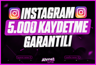 Kaliteli - İnstagram 5.000 Kaydetme