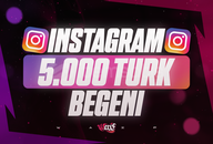 ⭐[KALİTE] Instagram 5000 Türk Beğeni