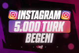 ⭐[KALİTELİ] Instagram 5000 Türk Beğeni