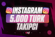 ⭐[KALİTE] Instagram 5000 Türk Gerçek Takipçi