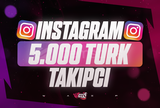 ⭐[KALİTELİ] Instagram 5000 Türk Gerçek Takipçi