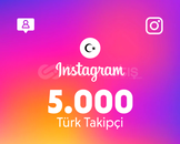 Kaliteli ⭐ Instagram 5000 Türk Takipçi