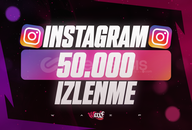 ⭐[KALİTE] Instagram 50.000 Gerçek İzlenme