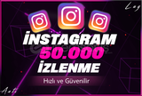 ⭐[KALİTELİ] INSTAGRAM 50.000 İZLENME⭐