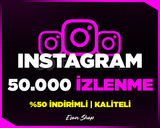 ⭐[KALİTELİ] INSTAGRAM 50000 İZLENME⭐