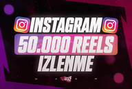 ⭐[KALİTE] Instagram 50.000 Reels İzlenme