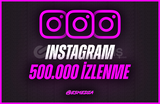 ⭐[KALİTELİ] INSTAGRAM 500.000 İZLENME⭐