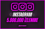 ⭐[KALİTELİ] INSTAGRAM 5.000.000 İZLENME⭐