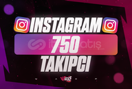 ⭐[KALİTE] Instagram 750 Gerçek Takipçi