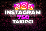 ⭐[KALİTELİ] INSTAGRAM 750 GERÇEK TAKİPÇİ⭐