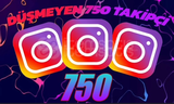 ⭐[KALİTELİ] INSTAGRAM 750 GERÇEK TAKİPÇİ⭐