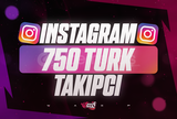 ⭐[KALİTELİ] Instagram 750 Türk Gerçek Takipçi