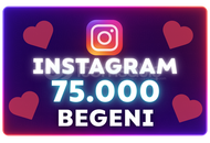 ⭐[KALİTELİ]✅ İnstagram 75.000 BEĞENİ ⭐