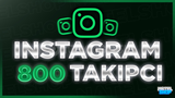 ⭐[KALİTELİ] INSTAGRAM 800 GERÇEK TAKİPÇİ⭐