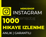 ⭐[KALİTELİ] INSTAGRAM HİKAYE 1000 İZLENME⭐