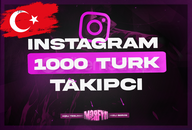 ⭐[KALİTELİ] INSTAGRAM TÜRK 1000 TAKİPÇİ⭐