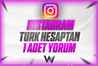 KALİTELİ INSTAGRAM TÜRK HESAPTAN 1 ADET YORUM