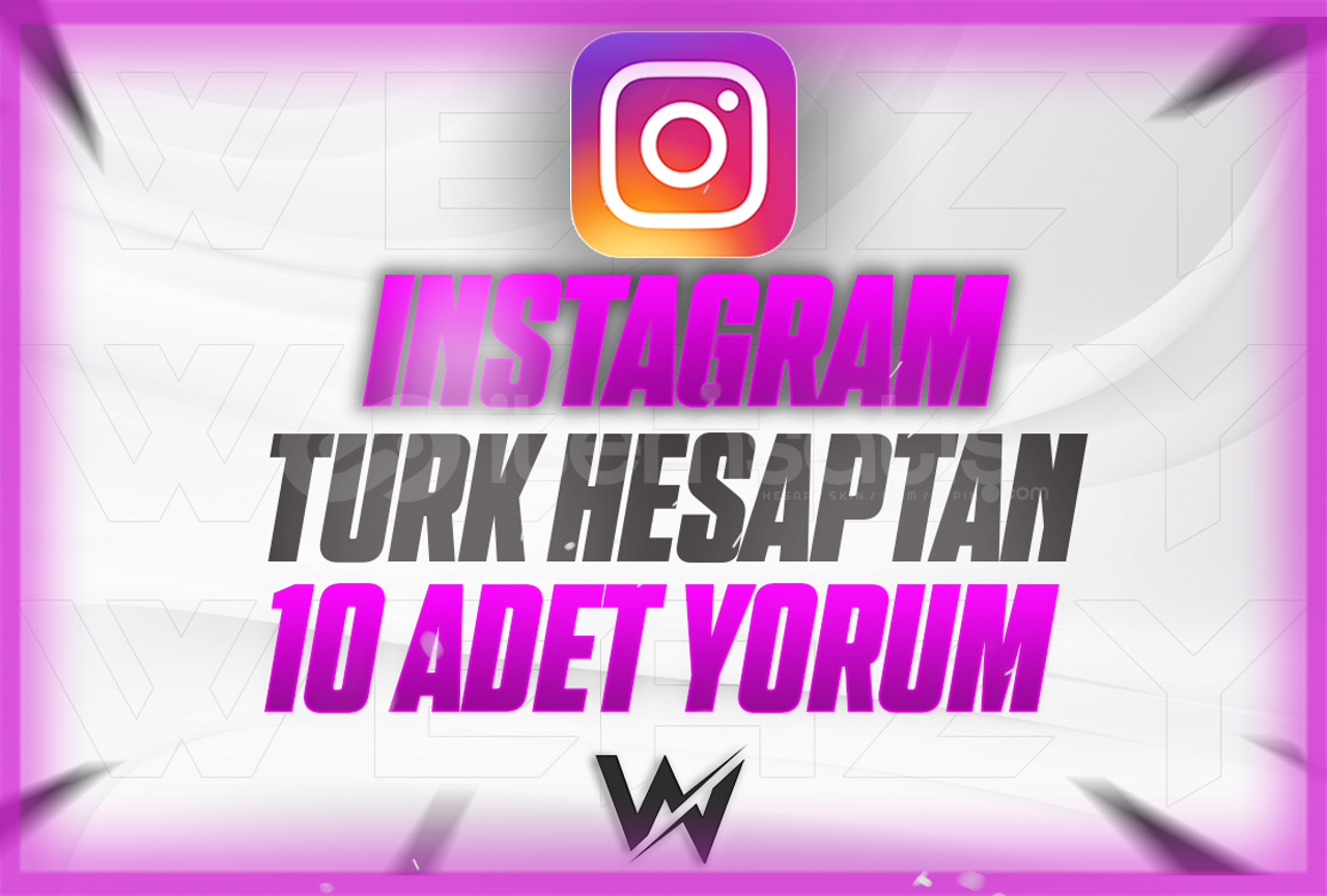 KALİTELİ INSTAGRAM TÜRK HESAPTAN 10 ADET YORUM KALİTELİ INSTAGRAM TÜRK HESAPTAN 10 ADET YORUM
