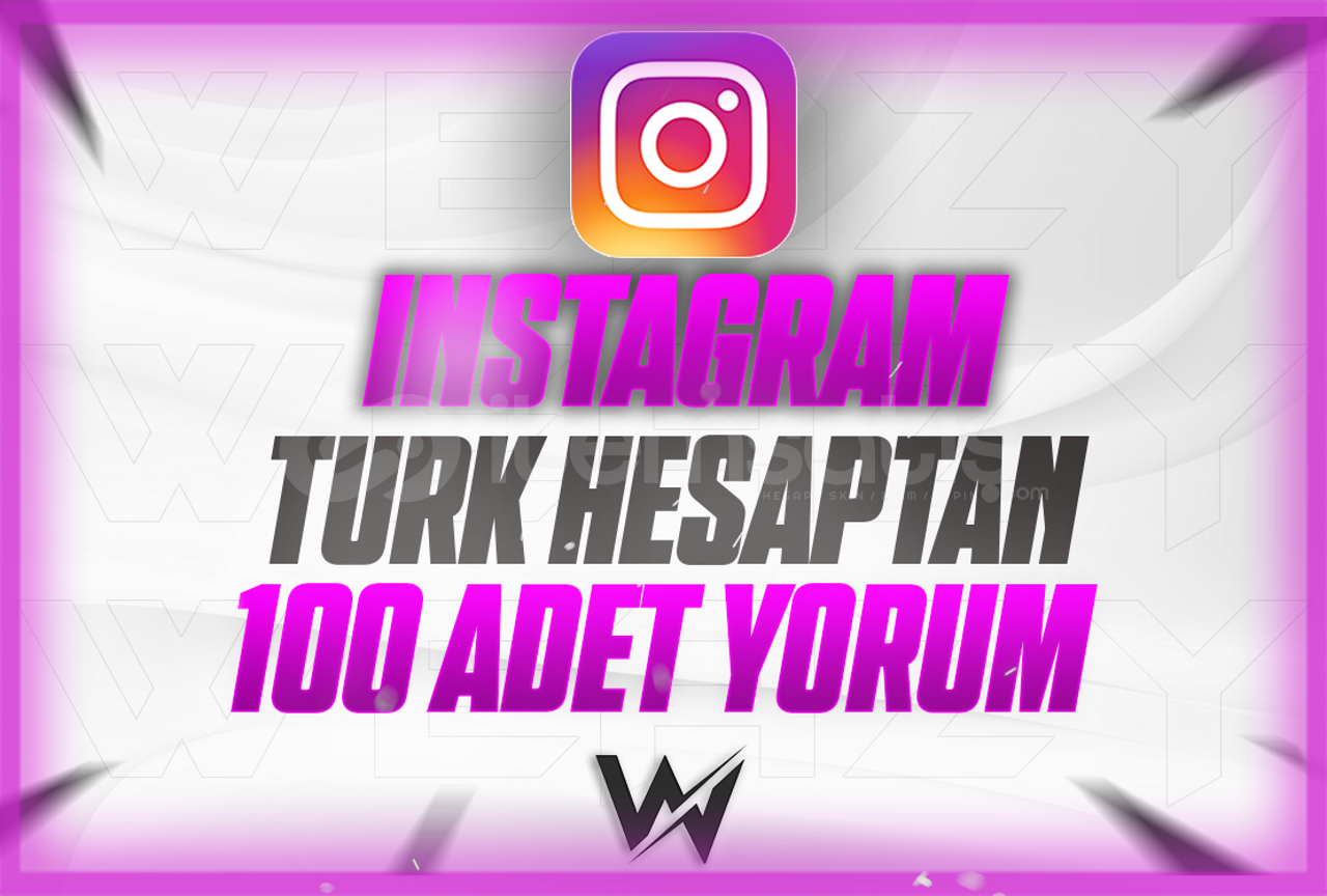 KALİTELİ INSTAGRAM TÜRK HESAPTAN 100 ADET YORUM KALİTELİ INSTAGRAM TÜRK HESAPTAN 100 ADET YORUM