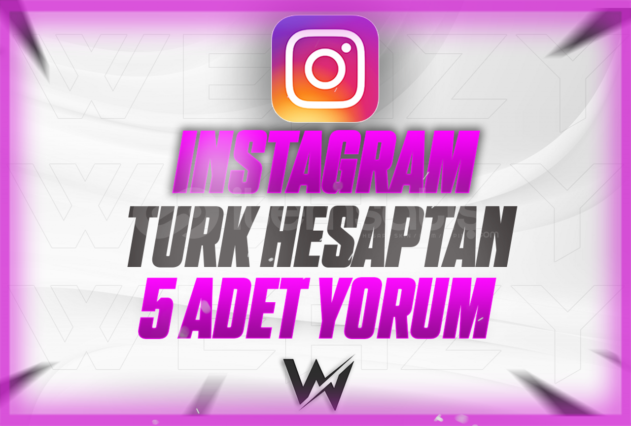 KALİTELİ INSTAGRAM TÜRK HESAPTAN 5 ADET YORUM KALİTELİ INSTAGRAM TÜRK HESAPTAN 5 ADET YORUM