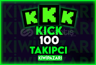 ⭐️[KALİTELİ] KICK 100 GERÇEK TAKİPÇİ