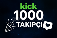 (KALİTELİ) KİCK 1000 TAKİPÇİ