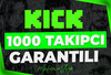 ⭐ [KALİTELİ] KİCK 1000 TAKİPÇİ ⭐#ENHIZLI