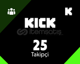 Kaliteli ⭐ Kick 25 Takipçi