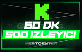 ⭐️[KALİTELİ] KİCK 500 İZLEYİCİ [60DK]⭐️