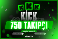 ✨[Kaliteli] KİCK 750 TAKİPÇİ ✨