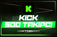 ⭐[KALİTELİ] KİCK 500 TAKİPÇİ [GARANTİLİ]⭐