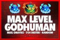 ⭐[KALİTELİ]MAX LEVEL + GODHUMAN + ONAYSIZ⭐