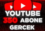 ⭐[KALİTELİ ORGANİK] 350 ABONE YOUTUBE⭐