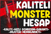 ❤️[KALİTELİ] MONSTER ÖZEL HESAP⭐