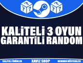 Kaliteli Popüler 3 Oyun Garantili Random Hesap
