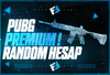 ⭐|KALİTELİ| PREMIUM PUBG RANDOM HESAP⭐