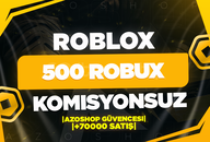 ⭐[KALITELI] ROBLOX 500 ROBUX !⭐