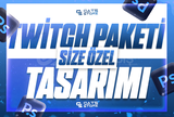 ⭐[Kaliteli] Size Özel Twitch Tasarım Paketi⭐