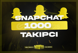 ⭐[KALİTELİ] SNAPCHAT 1000 TAKİPÇİ⭐