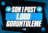 ⭐[KALİTELİ] Son 1 Post 1.000 Görüntülenme