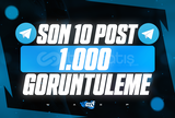 ⭐[KALİTELİ] Son 10 Post 1.000 Görüntülenme