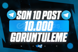 ⭐[KALİTELİ] Son 10 Post 10.000 Görüntülenme