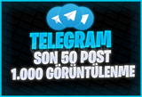 ⭐[KALİTELİ] Son 50 Post 1.000 Görüntülenme