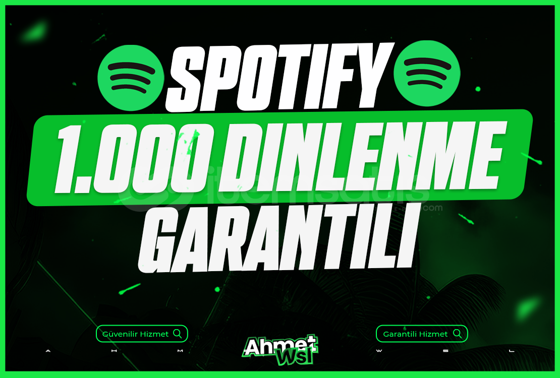 Kaliteli - Spotify 1.000 Dinlenme Kaliteli - Spotify 1.000 Dinlenme